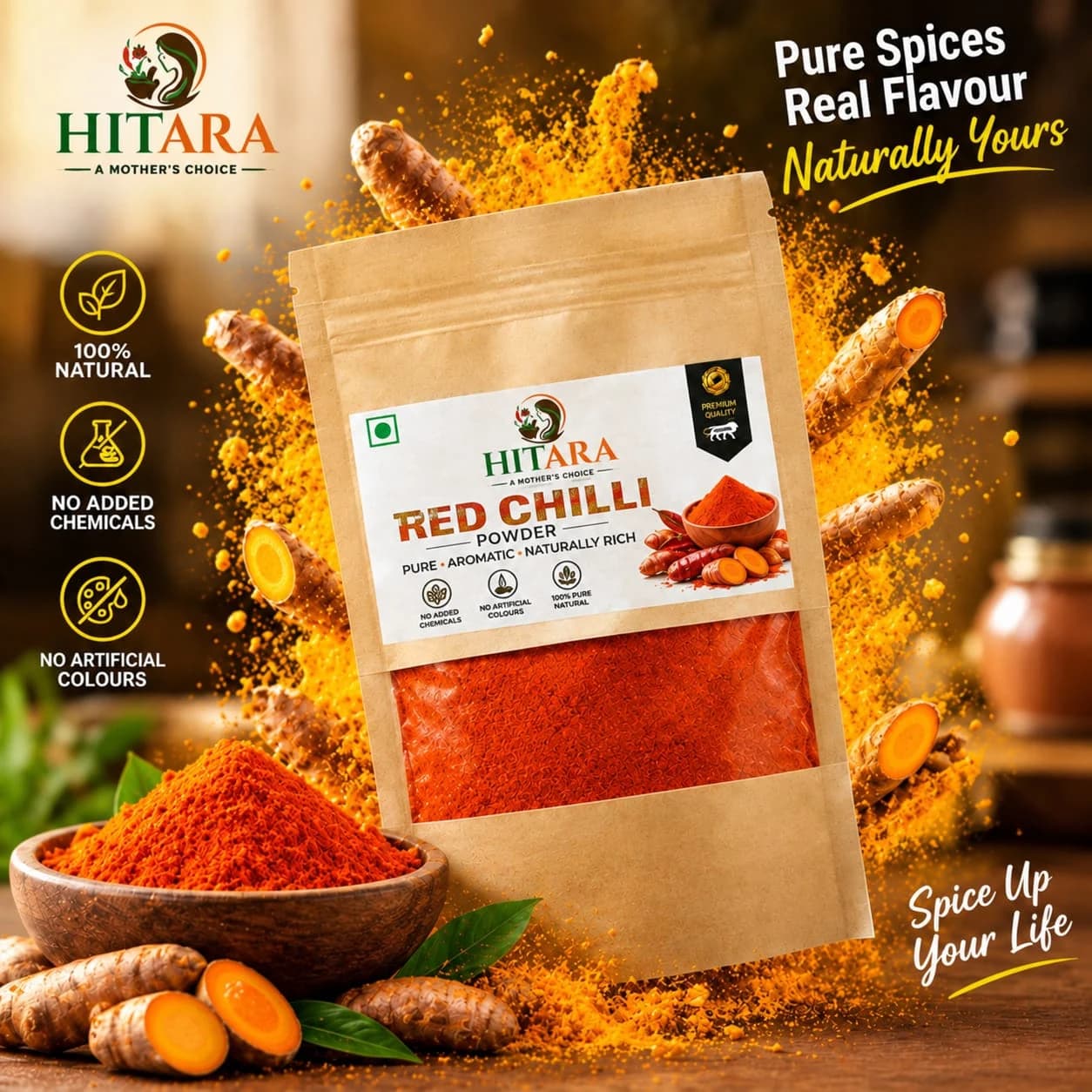 Red Chilli Powder - HITARA Everyday 100g Combo